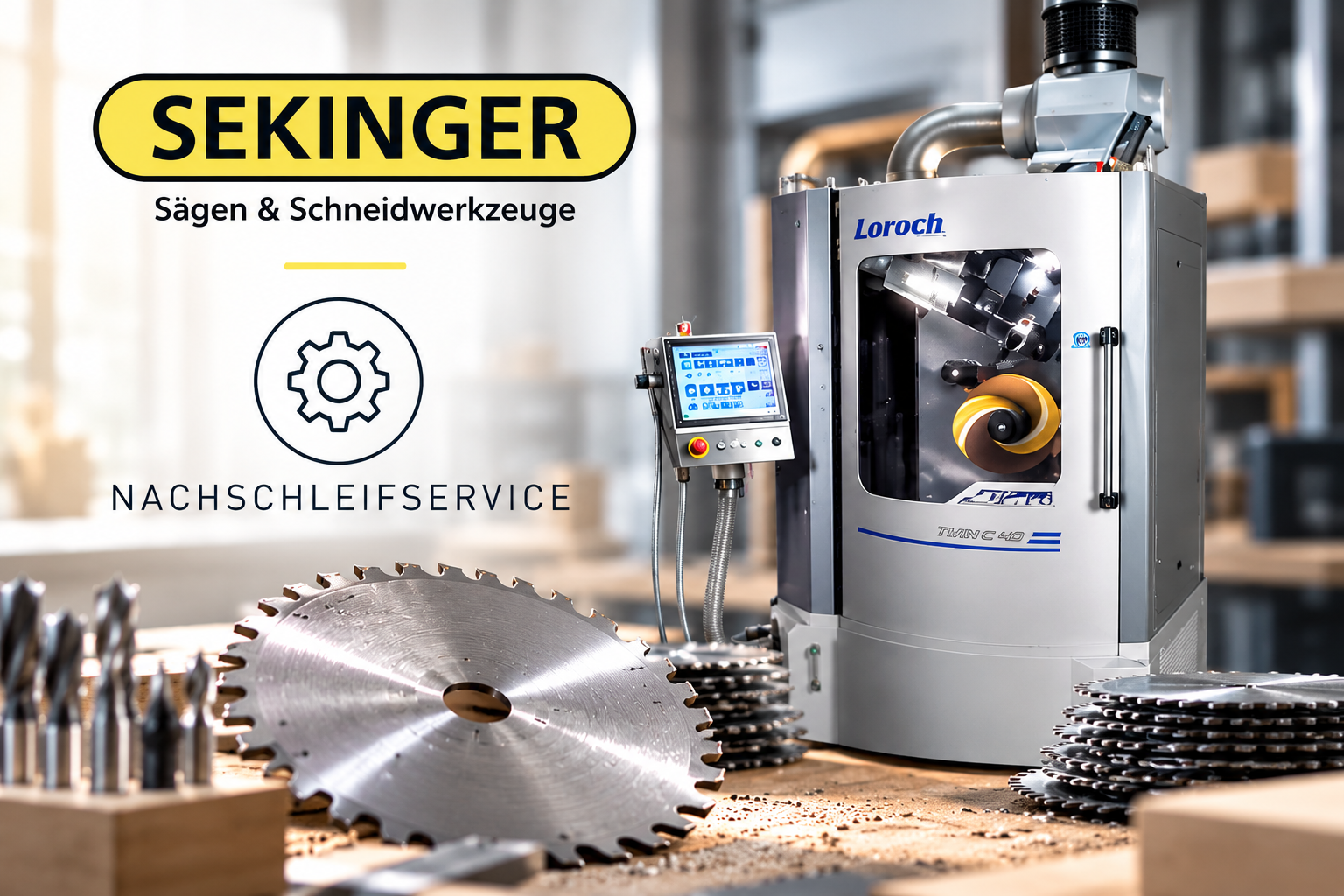 NACHSCHLEIFSERVICE Metallkreissägeblätter